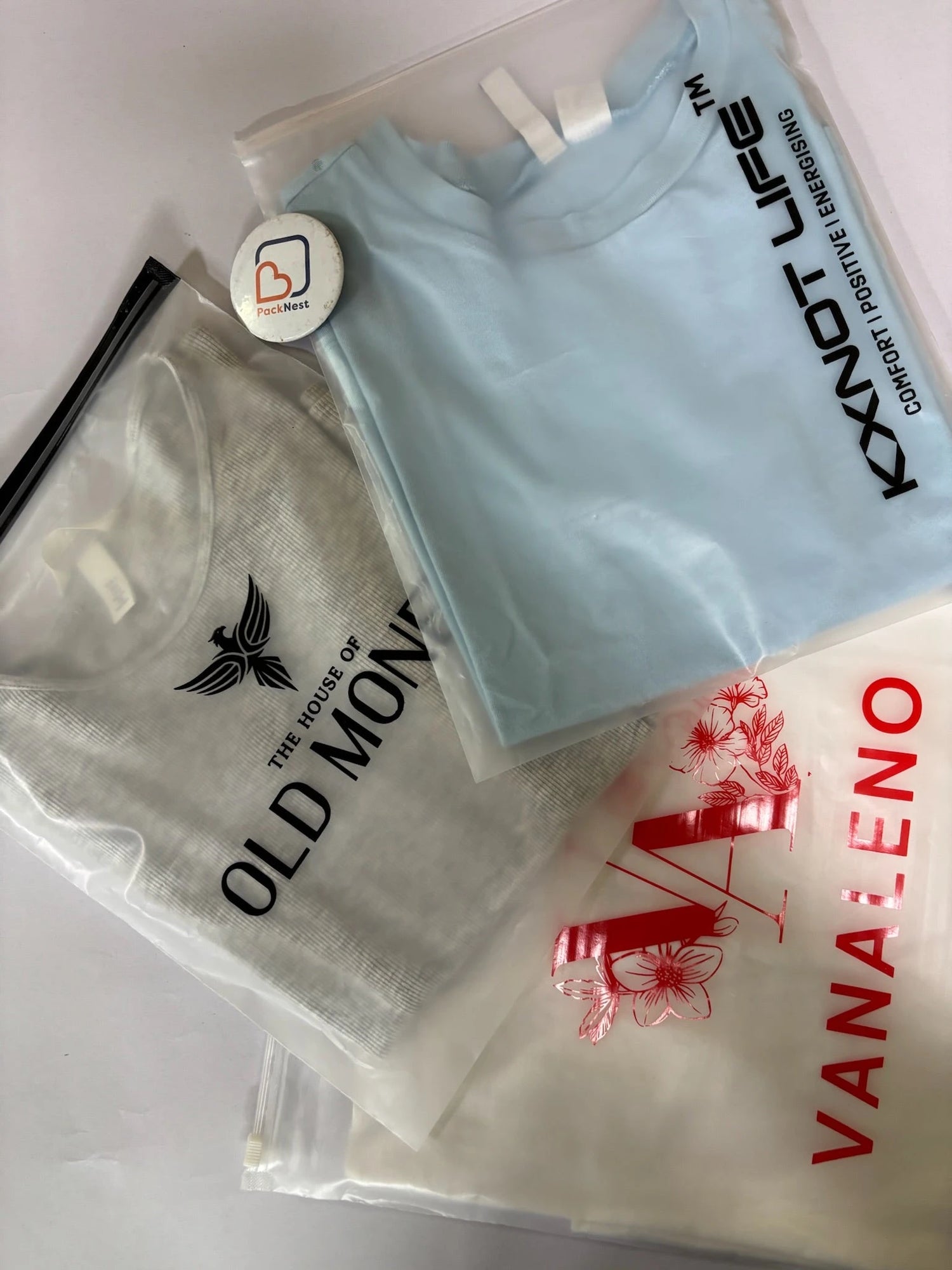Transparent & Frosted Bags