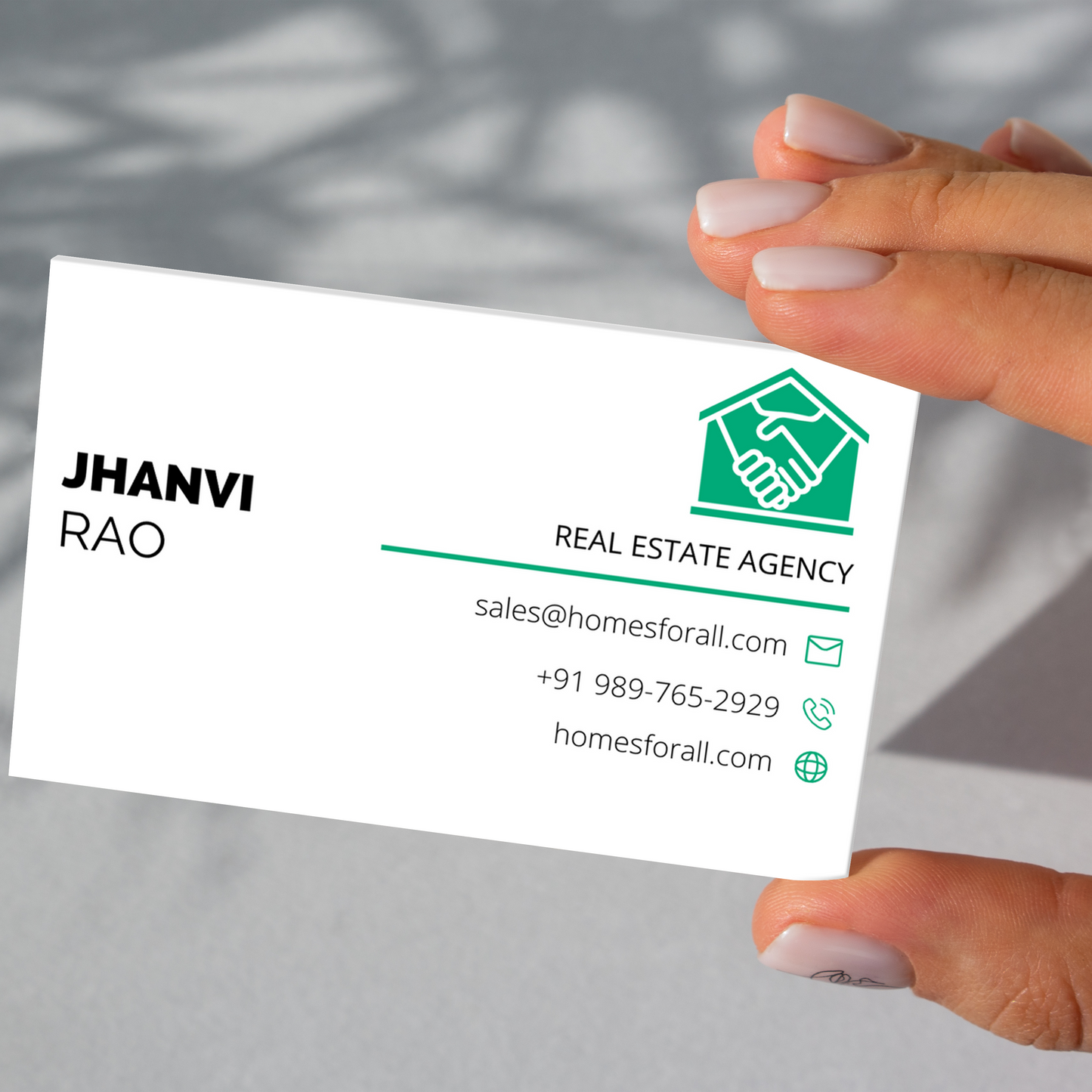 Standard Business Cards