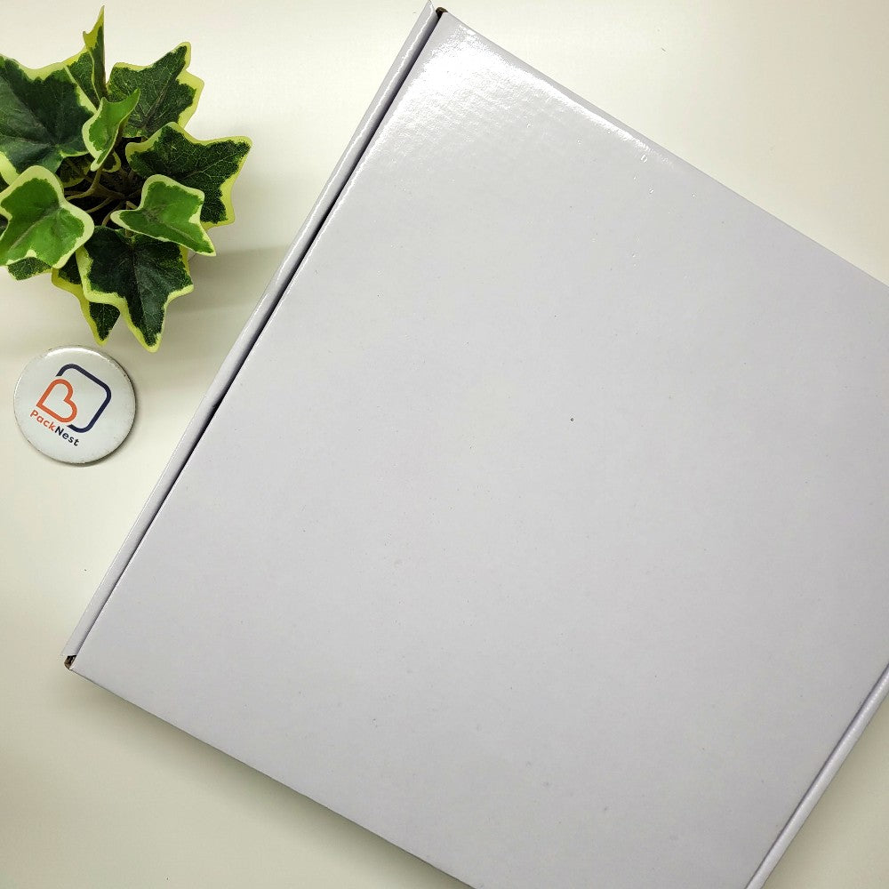 13 x 9 x 2 inch (OD) 3ply Tuck in Mailer Boxes - White