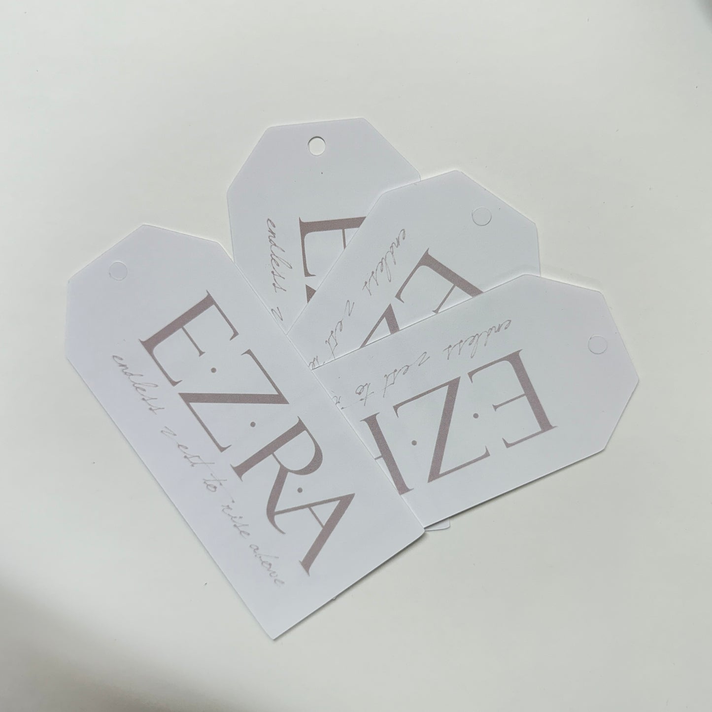 Non Tearable Hang Tags
