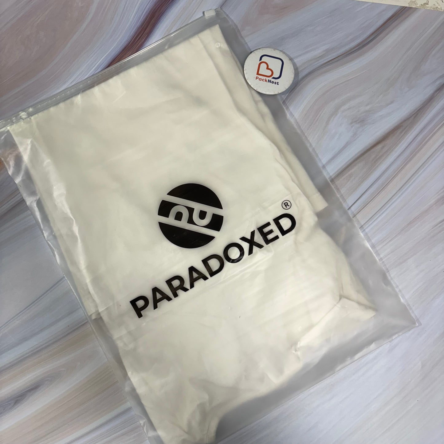 12 x 16 inch Printed Frosted Zipper Bags