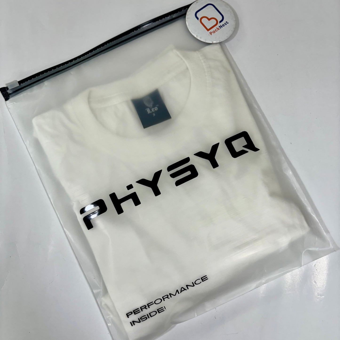 10 x 12 inch Printed Frosted Zipper Bags - Pack of 200