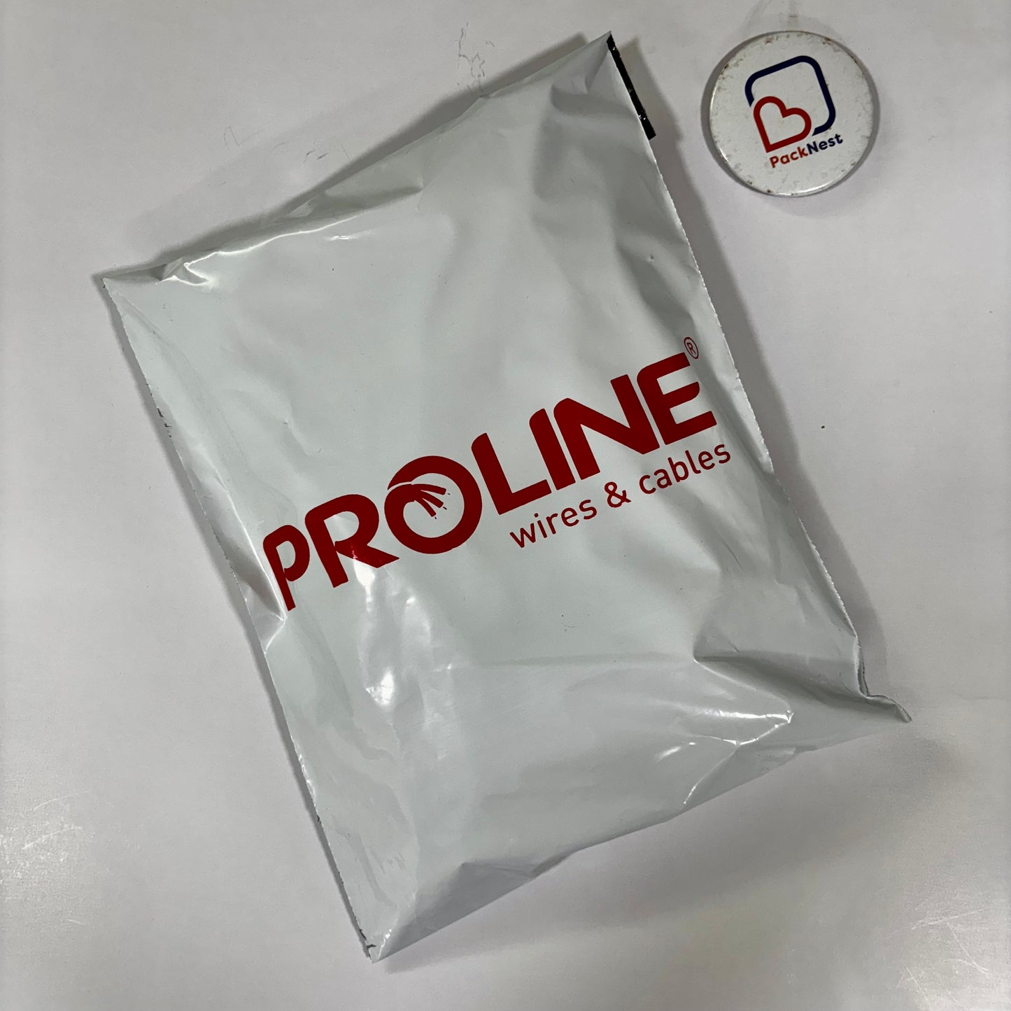 10 x 14 inch Custom Printed Courier Bags White