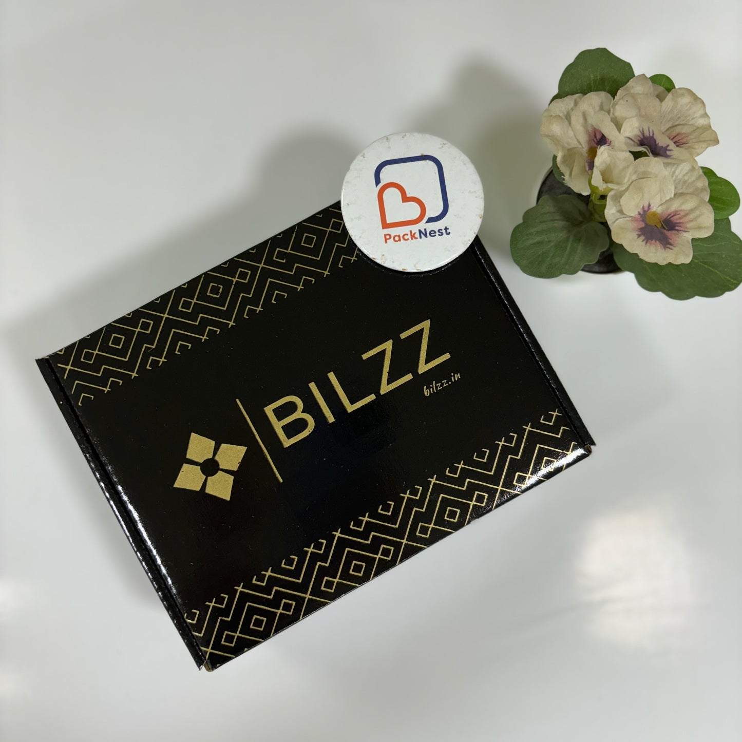 7 x 5.5 x 3 inch (OD) 3ply Tuck in Mailer Boxes - Black