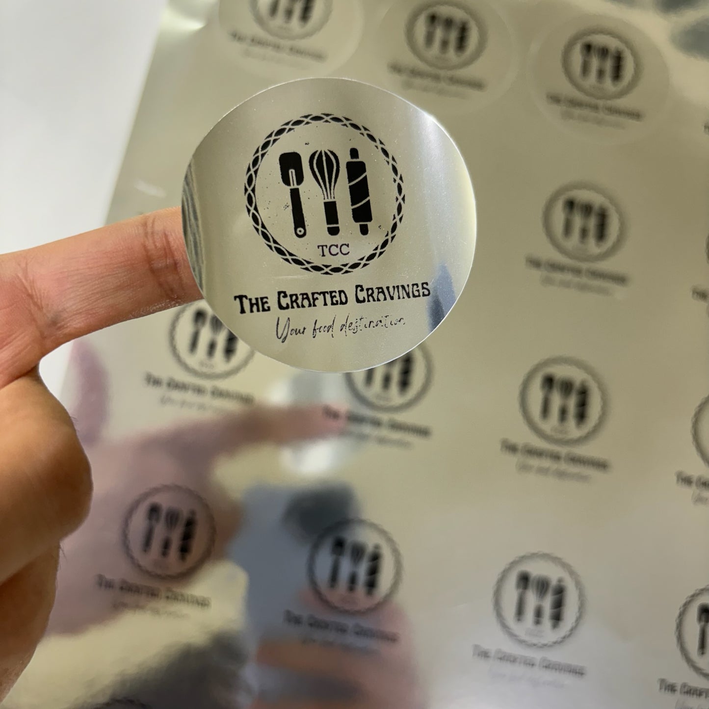 Silver Stickers