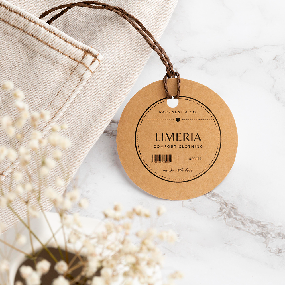 Kraft Hang Tags (with white ink)