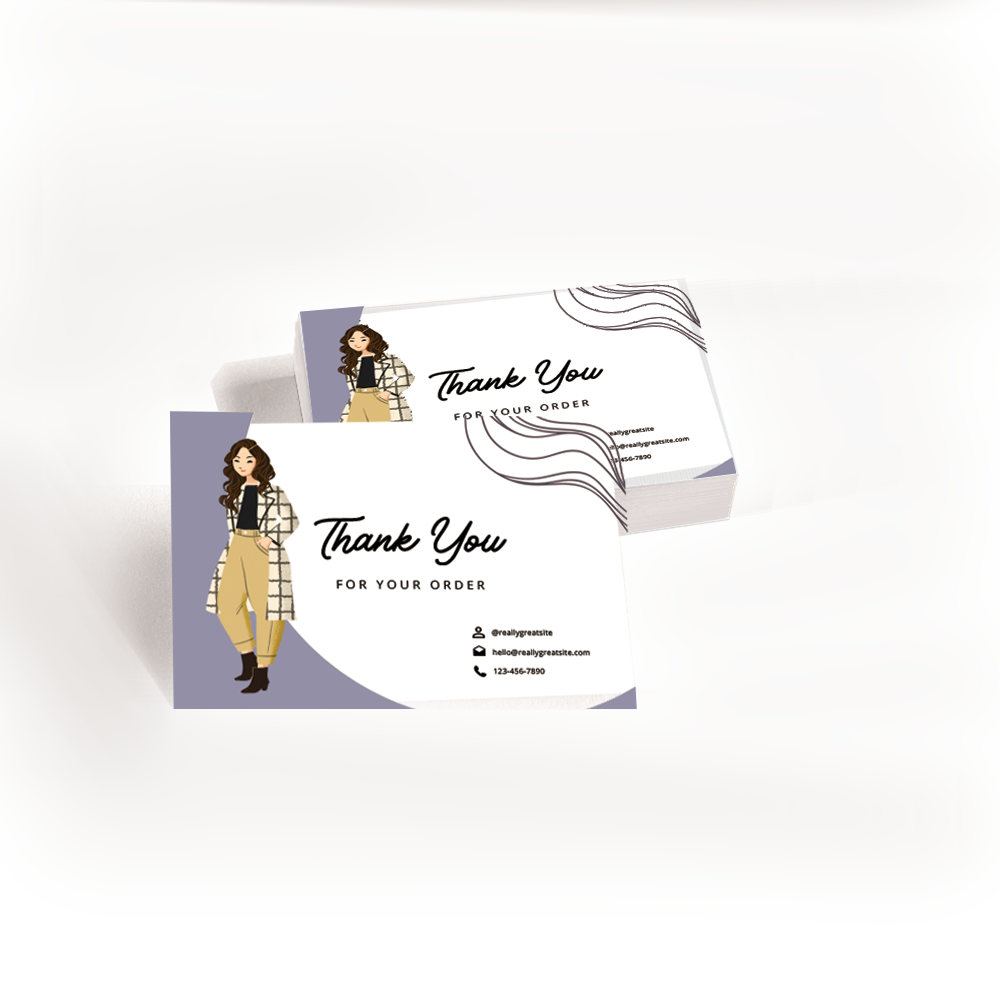 Premium Thank You Cards
