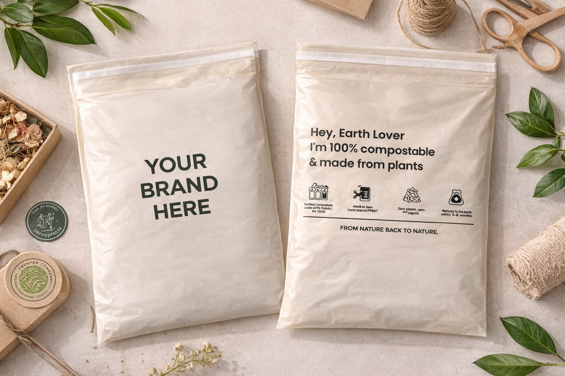 Why 100% Compostable Cornstarch Bags Are the Future of Sustainable Packaging