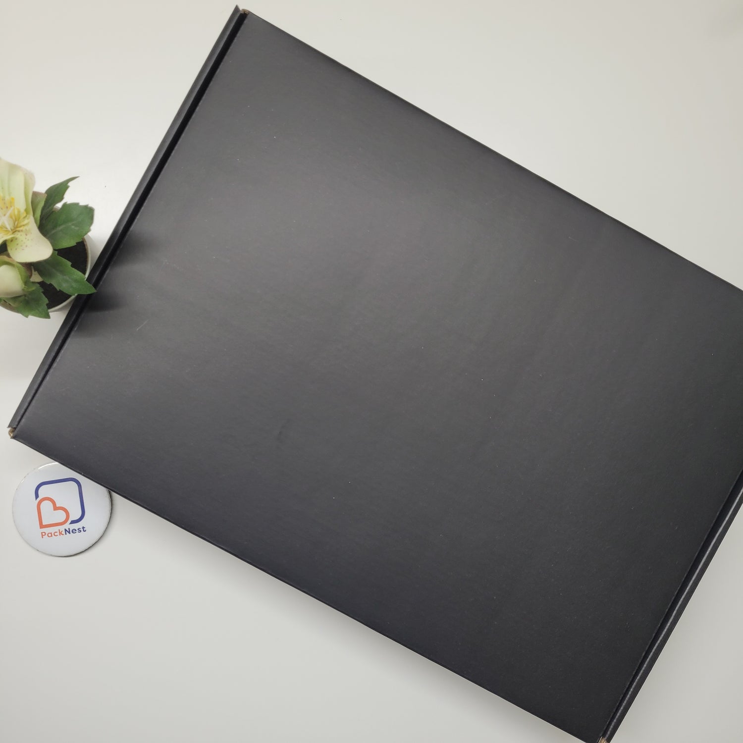 Black Laminated Boxes