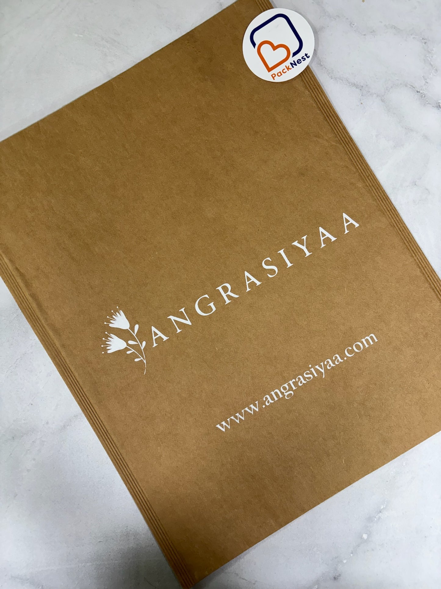 12 x 14 inch Premium Printed 140 GSM Waterproof Paper Courier bags