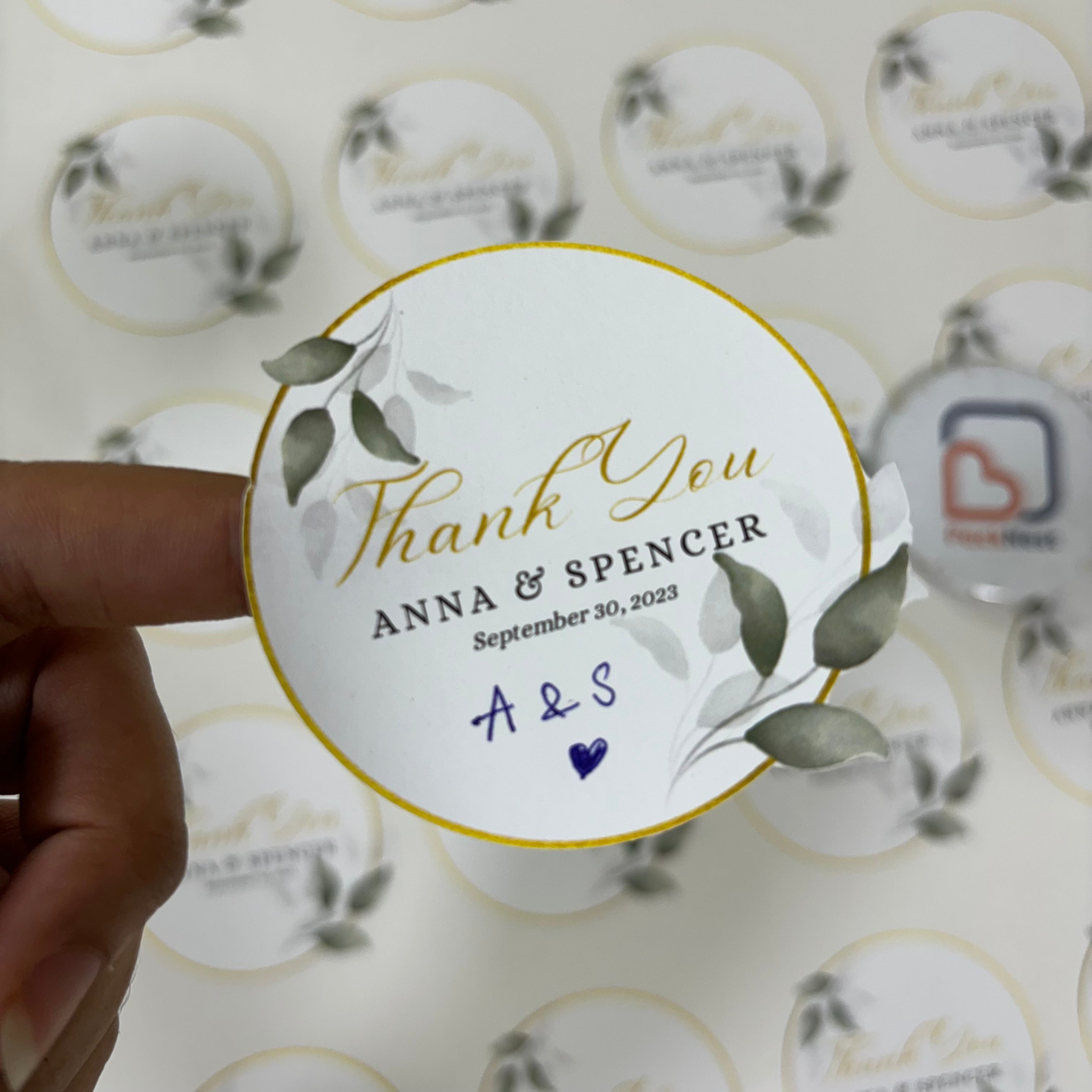 Writeable Uncoated Stickers – Packnest