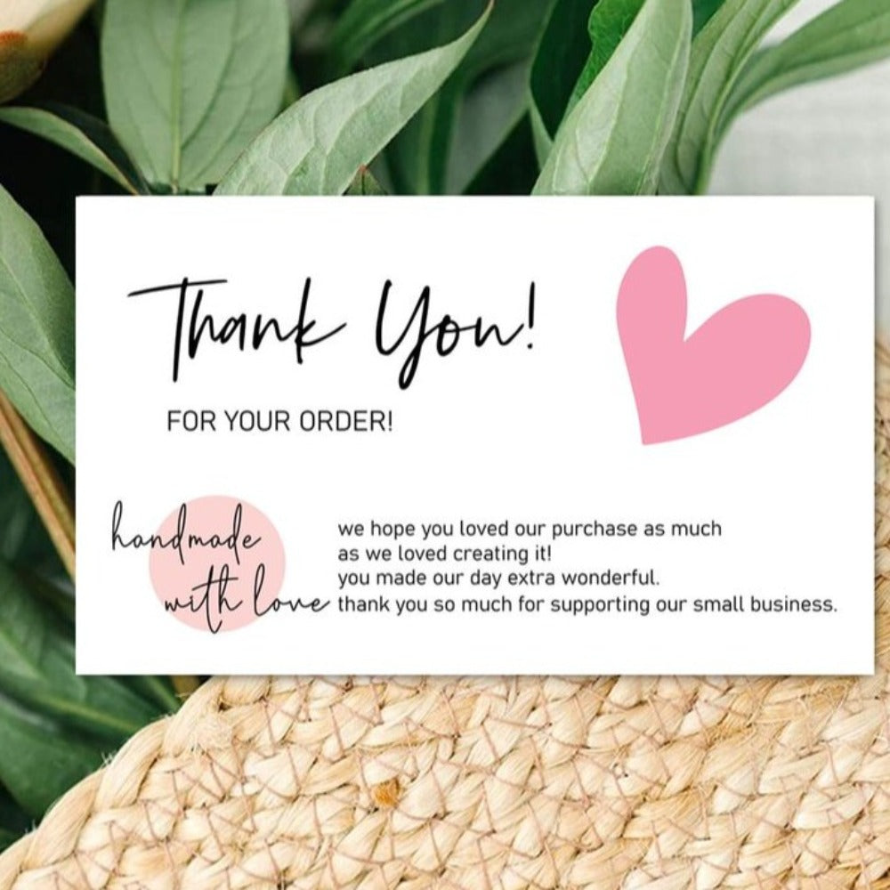 Ivory Thank You Cards (Pack Of 100)