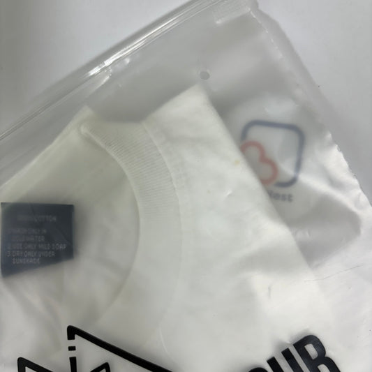 12 x 14 inch Printed Frosted Zipper Bags