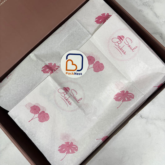 Custom Single Color Wrapping Tissue - 40 GSM