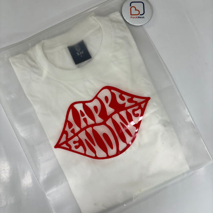 12 x 14 inch Printed Frosted Zipper Bags