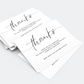 Gloss Thank You Cards