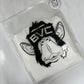 12 x 14 inch Printed Frosted Zipper Bags