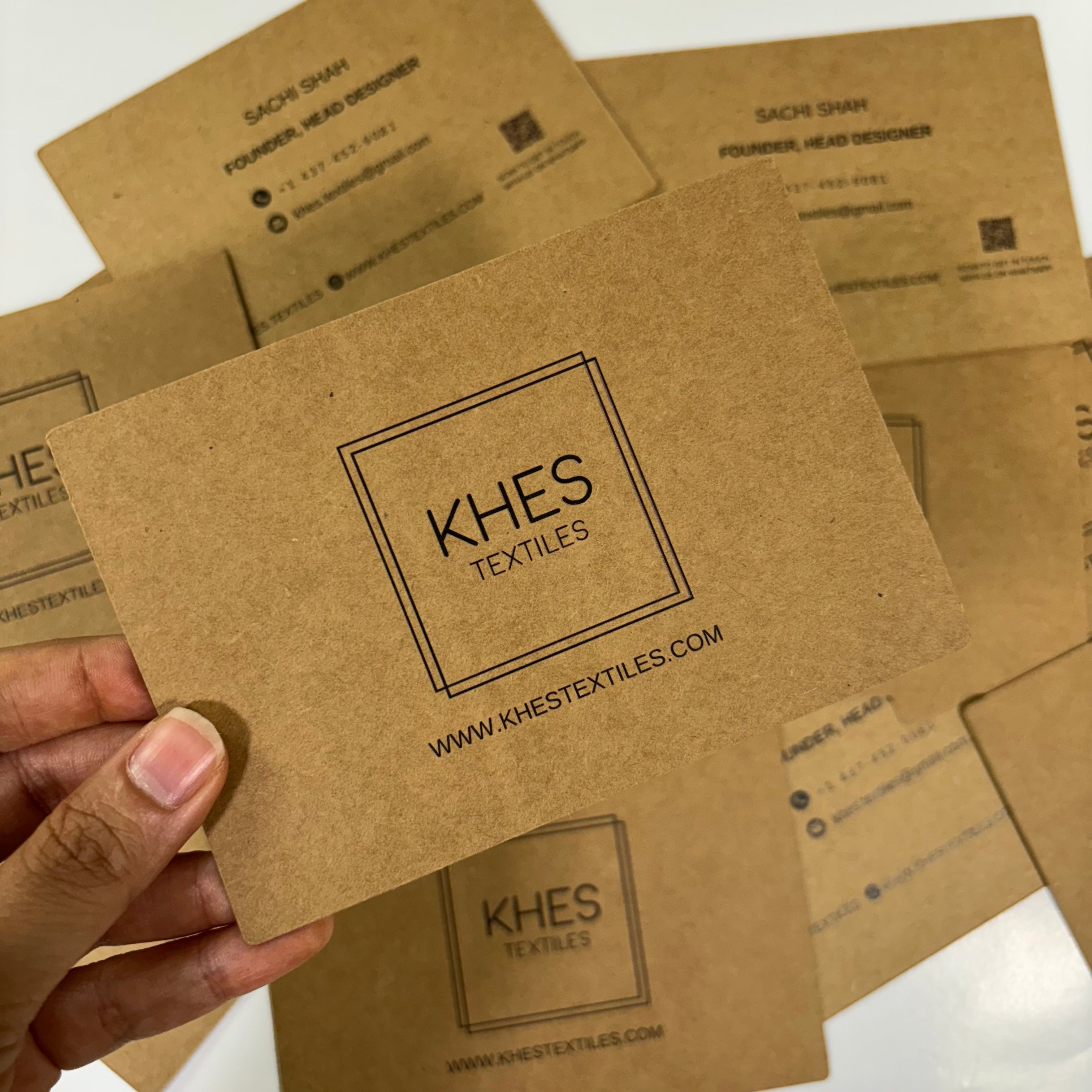 Kraft Thank You Cards