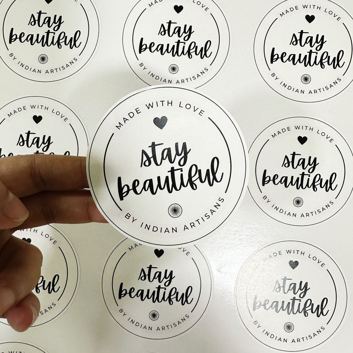 Economical Stickers (Pack of 100)