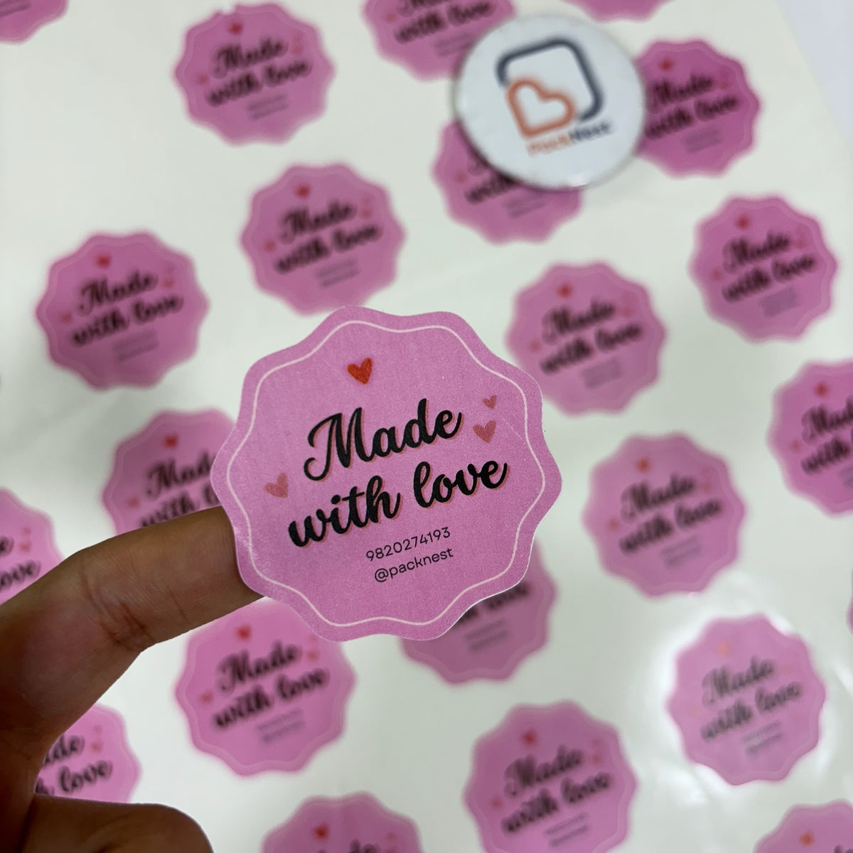 Economical Stickers (Pack of 100)