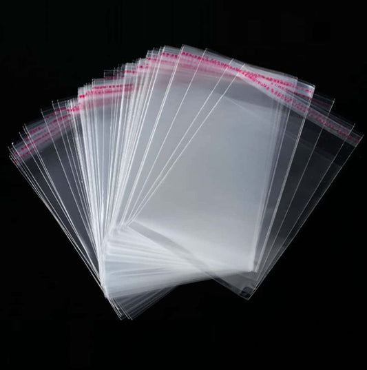 10 x 14 inch Plain Transparent Bags