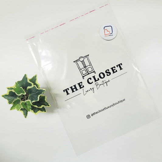 12 x 16 inch Printed Transparent Bags