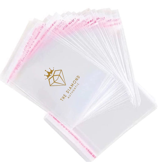 10 x 14 inch Printed Transparent Bags