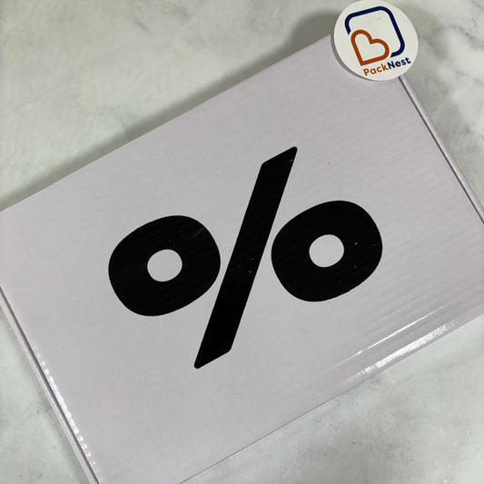 13 x 9 x 2 inch (OD) 3ply Tuck in Mailer Boxes - White