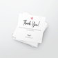 Gloss Thank You Cards