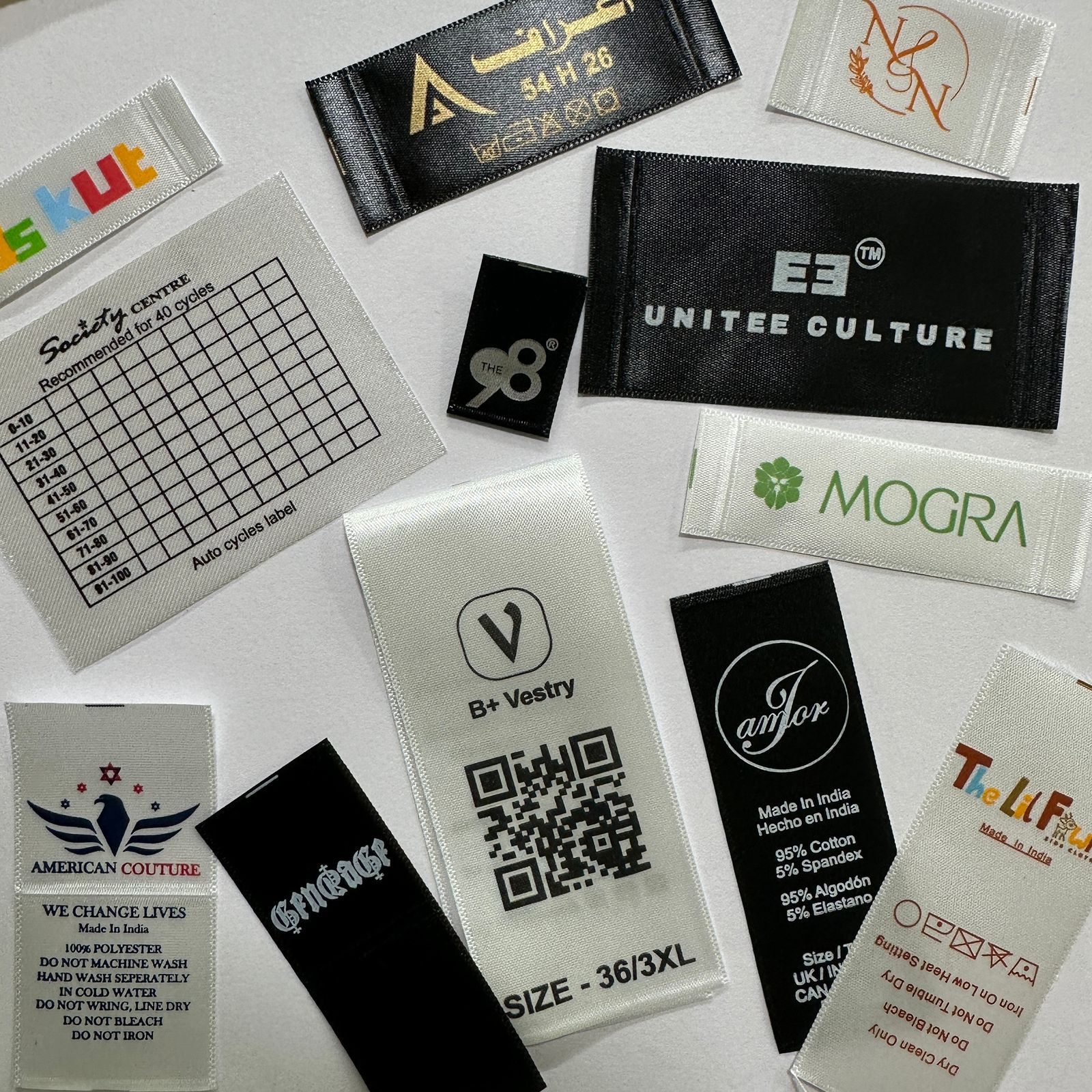 Garment Sample Sticker Sample Garment Labels – Packnest