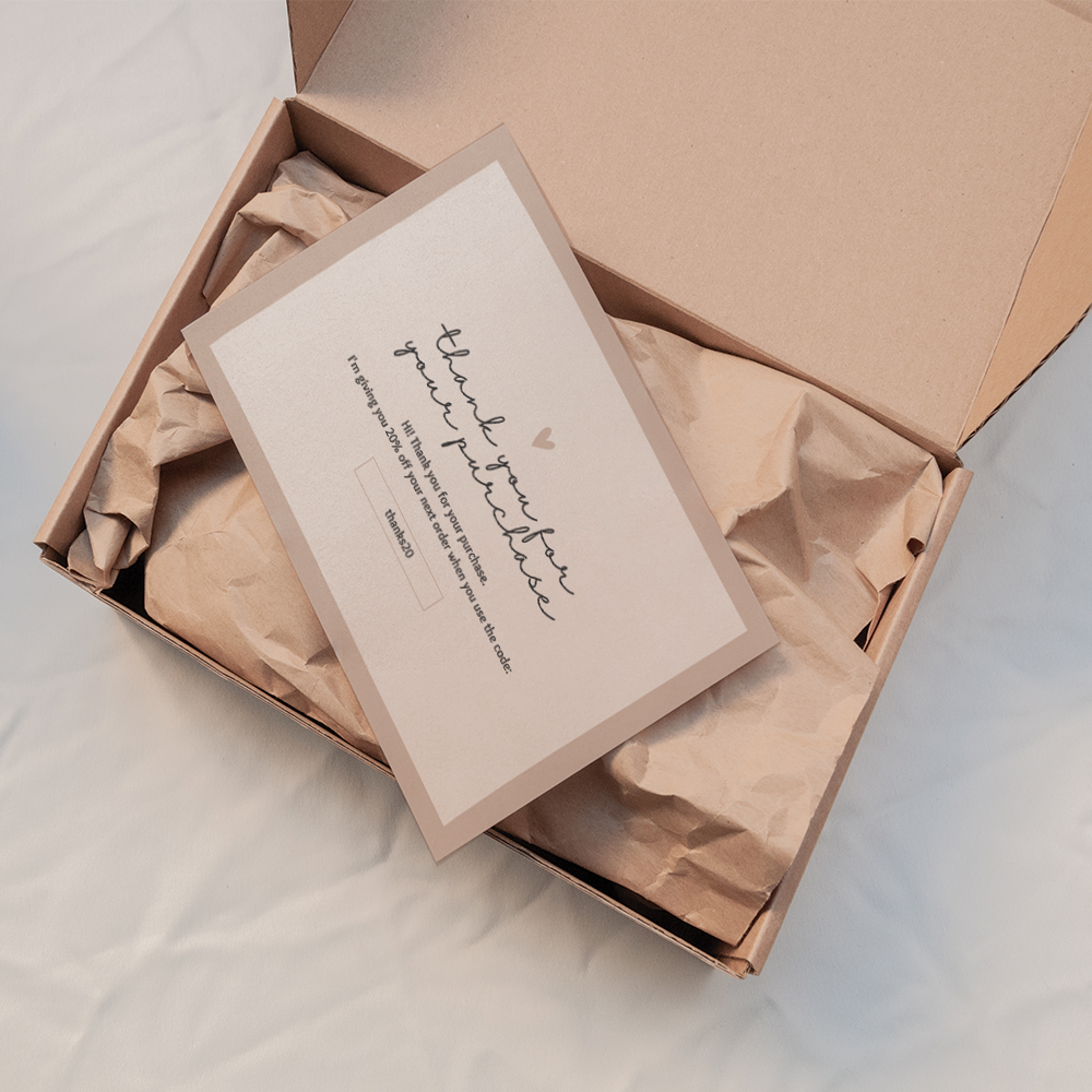 Standard Thank You Cards (Pack of 100)