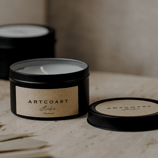 Kraft Paper Stickers - No white ink (Pack of 100)