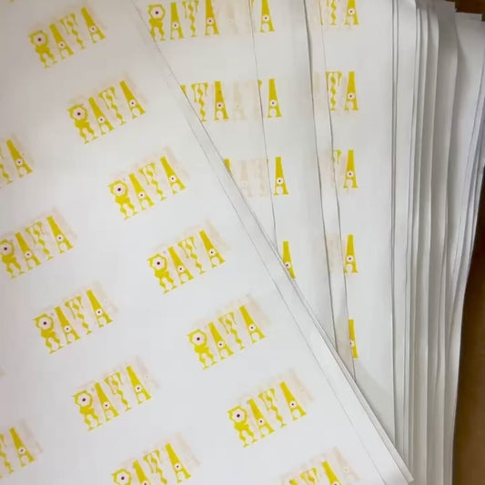 Custom Multicolor Printed Wrapping tissue - 75 gsm