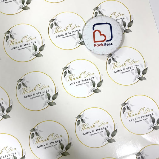 Writeable Uncoated Stickers