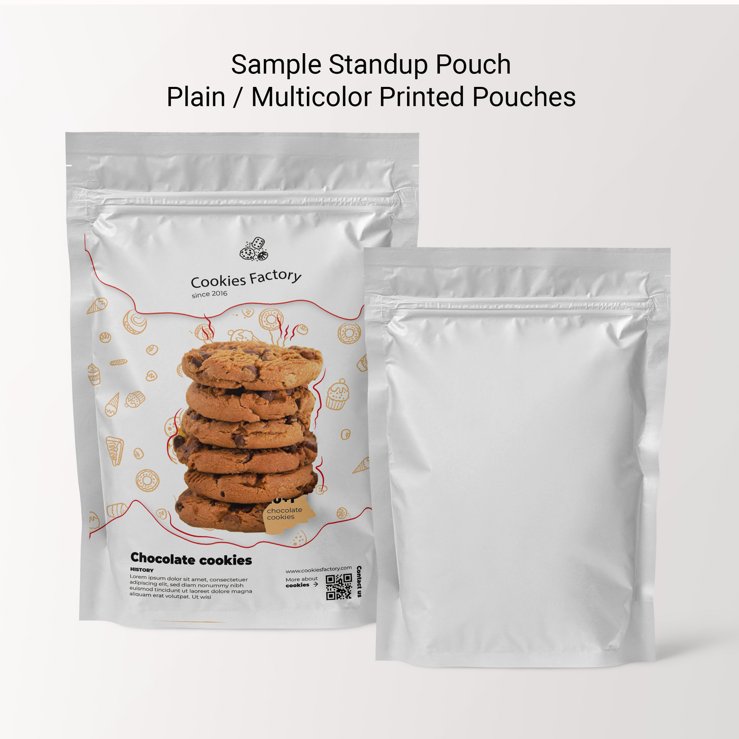 Sample Standup Pouches