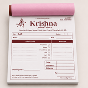 Single Color Printed - Bill Book