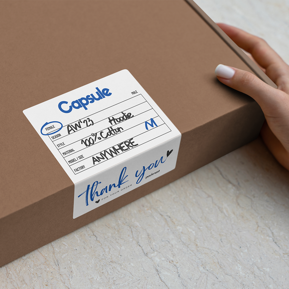 Writeable Uncoated Stickers – Packnest