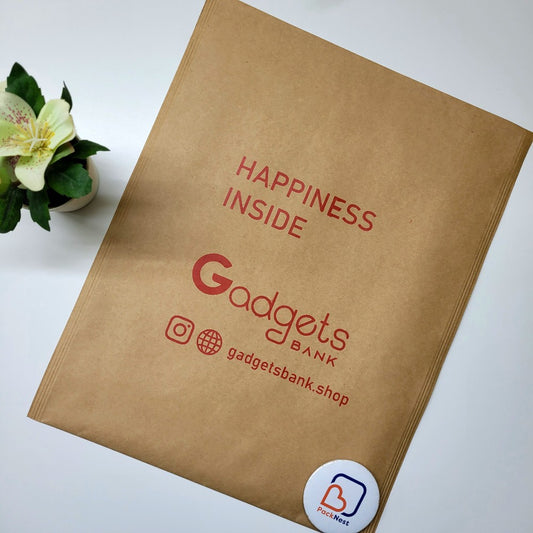 12 x 16 inch Premium Printed 140 GSM Waterproof Paper Courier bags