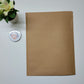 10 x 12 inch Premium 140 GSM Waterproof Paper Courier bags Brown