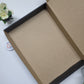 14 x 10 x 2 inch Tuck in Mailer boxes - 3 ply - Black (Pack of 25)