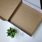 13 x 13 x 2 inch Tuck in Mailer boxes - 3 ply - White