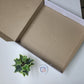 13 x 13 x 2 inch Tuck in Mailer boxes - 3 ply - White (Pack of 25)
