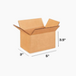 5 x 3 x 3.5 inch Corrugated Boxes - 3 ply