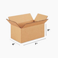 7 x 4 x 3 inch Corrugated Boxes - 3 Ply