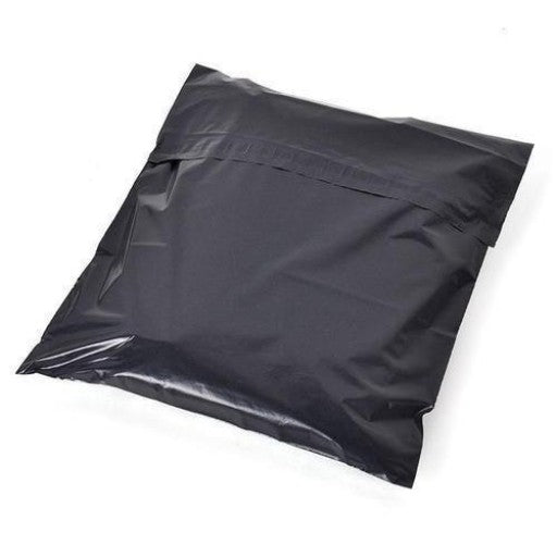 6 x 8 inch Tamper Proof bags Black