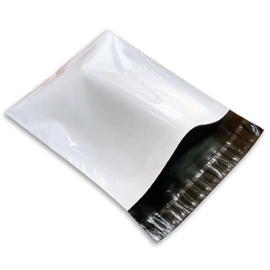 15 x 19 inch Tamper Proof bags White