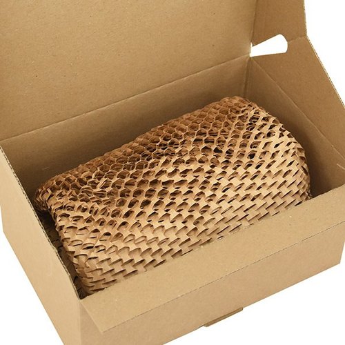 Brown Eco-friendly Cushioning Kraft Paper Wrap - 100 mts