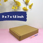 9 x 7 x 1.5 inch Tuck in Mailer Boxes - 3 ply