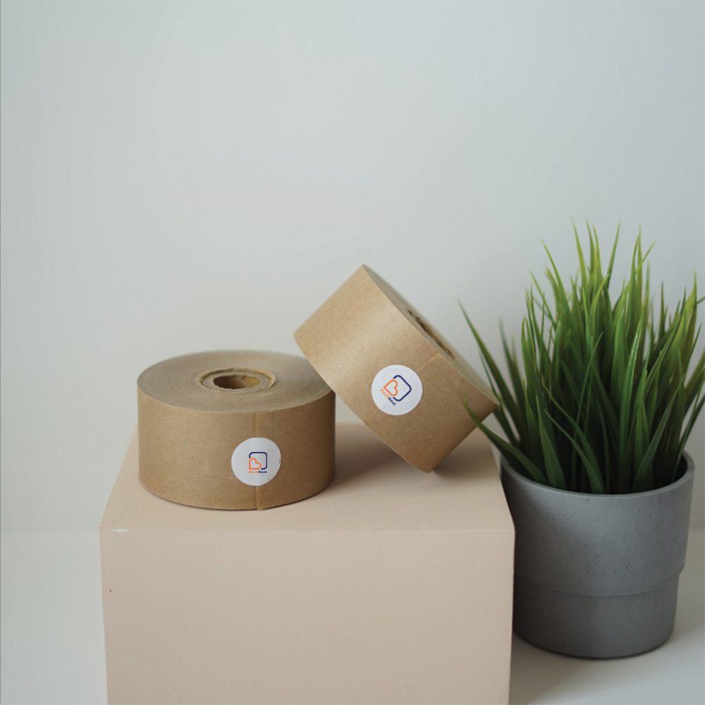 2 inch Water Activated Kraft Paper Tape - 50 mts